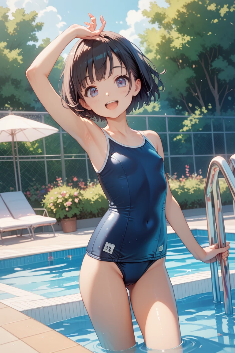 Highest quality、masterpiece、One person、Nijigasaki Gakuen、gym、cute、leotard、Yuu Takasaki