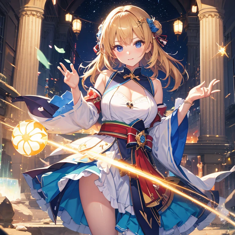 (masterpiece、top-quality、top-quality、Official art、Beautifully Aesthetic:1.2)、(1girl in)、ighly detailed、(Fractal Art:1.3)、colourfull、highestdetailed、face perfect、The upper part of the body、nffsw、(doa:1.3)、(full naked1.2)、intergalactic、(light streaks)、striking visuals、(Dynamic streaks、Bright trajectory:1.2)、vivd colour、