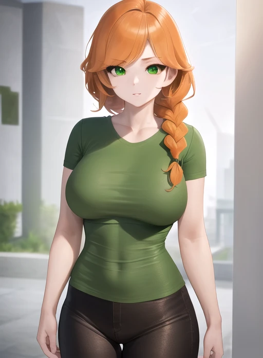 Redhead badass Kimpossible black turtleneck and green pants sexy and alluring mature woman sexy and alluring beautiful and lovely elegant spy badass and magnificent babe sparsely clothed toned abs and large breasts