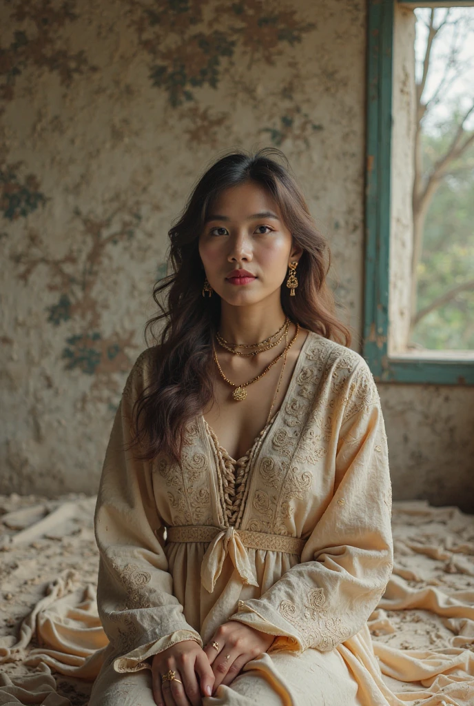 .<lora:rMadArt3_NoiseOffset:12>, looking at camera, a knitted macrame top on a very very attractive young woman at Coachella Studio lighting, photography, shot on Hasselblad X1D - 50c, ISO 100, Skyler Burt style