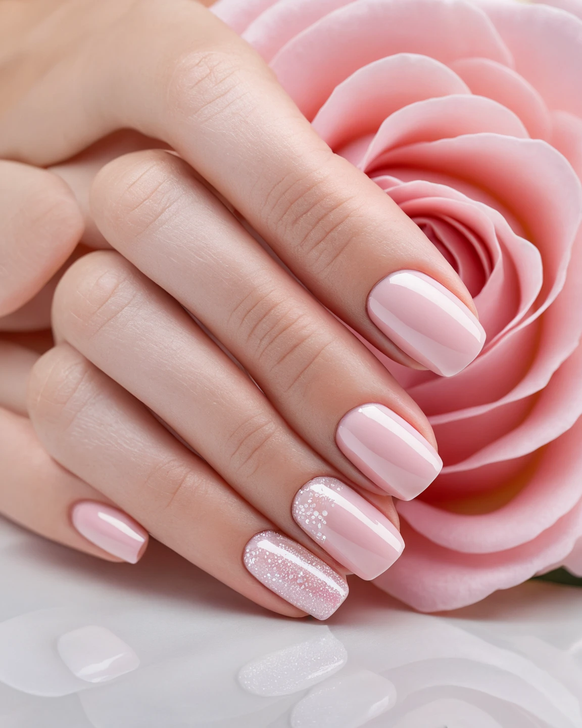 Act like a professional nail artist with over 15 years of experience in creating stunning, natural-looking manicures. You have a passion for teaching others how to achieve salon-quality nails at home.

Objective: Provide a detailed, step-by-step guide for creating natural and amazing-looking nails. The guide should cover everything from nail preparation to the final top coat, ensuring it is informative and accessible for beginners and enthusiasts alike.

1. Introduction:
   - Start with an introduction about the elegance and versatility of natural-looking nails.
   - Highlight the benefits of a natural manicure, such as its timeless appeal and suitability for any occasion.

2. Nail Preparation:
   - Discuss the importance of starting with clean, dry nails.
   - Provide tips on removing old polish and gently pushing back cuticles using a cuticle pusher.

3. Shaping the Nails:
   - Describe different nail shapes (e.g., square, oval, almond) and how to choose the right shape for your fingers.
   - Offer step-by-step instructions on filing nails to the desired shape using a fine-grit nail file.

4. Buffing:
   - Explain the benefits of buffing nails to smoh out ridges and create a natural shine.
   - Provide tips on using a four-way buffer to achieve a polished look.

5. Base Coat Application:
   - Discuss the importance of applying a base coat to protect the nails and enhance polish adhesion.
   - Offer advice on selecting a high-quality base coat and applying it evenly.