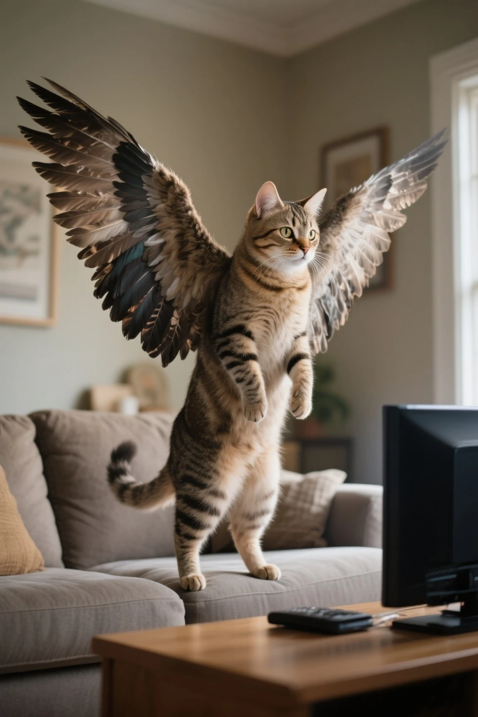 Cats with wings