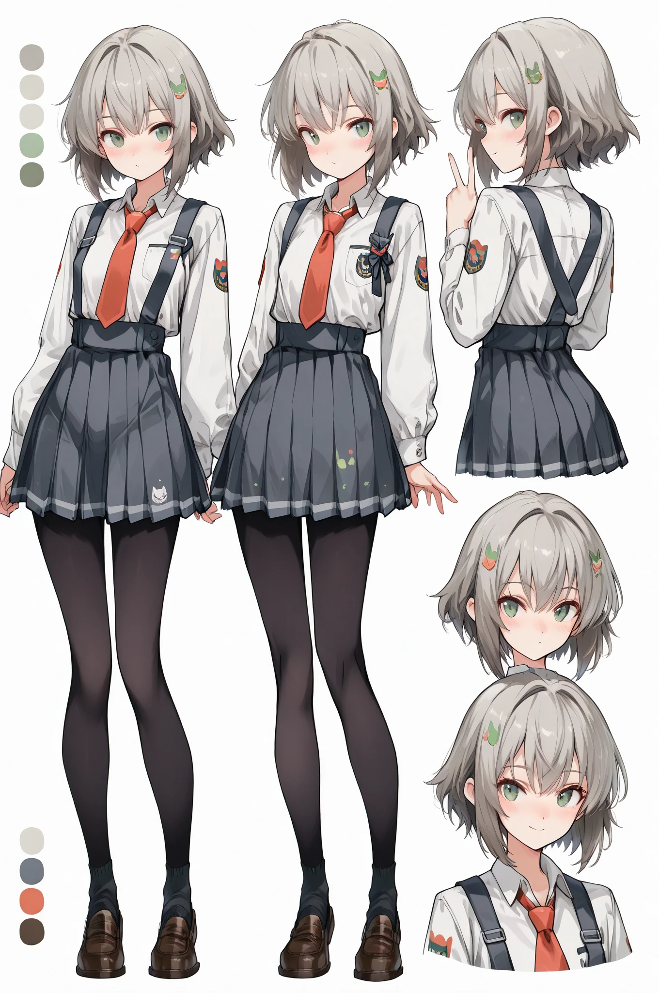score_9, score_8_up, score_7_up, 1 female, full body, adult, mature female, late 30s, extremely detailed face, extremely detailed eyes, masterpiece, best quality, ultra-detailed,  background, visual novel character, facing viewer, looking to viewer, full body, portrait, wide shot, braided hair, thick, 