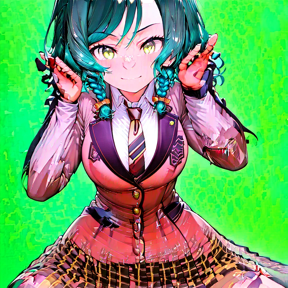 masterpiece, super fine illustration, best quality, ultra detailed, beautiful, cg unity 8k wallpaper, long twin tails, large breasts, purple hair, (((blindfold))), bangs ornaments, bikini pants, thigh boots, elbow gloves, dare stomach, navel, dare thigh, stomach tattoo, (((on all fours, hands on the ground, crawling))), (((animal collar, chain leash, animal collar connected chain leash))), fucked silly, vulgarity, smile broadly, sexual ecstasy smile, long tongue, stick out tongue, tongue out, open mouth, full face blush, (((clothed, breasts wear, breasts clothe, chest wear, chest clothe))),