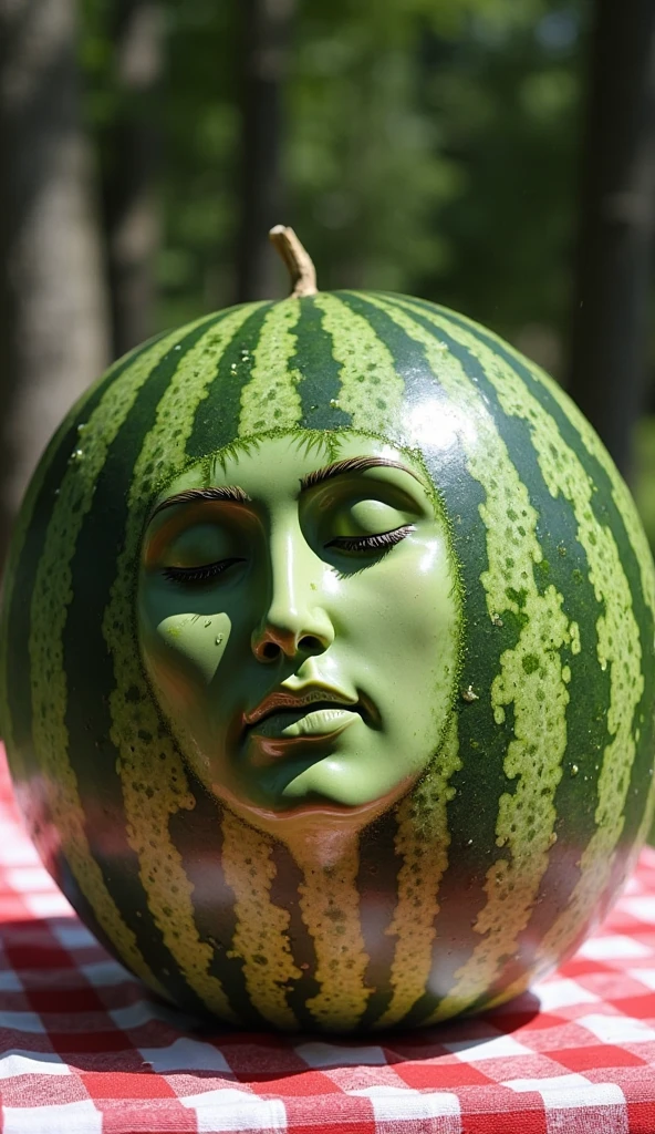 watermeloncarving, <lora:watermeloncarving-000005:1>Four Beauties in ancient China, Xi Shi, Diao Chan, Yang Guifei, Wang Zhaojun