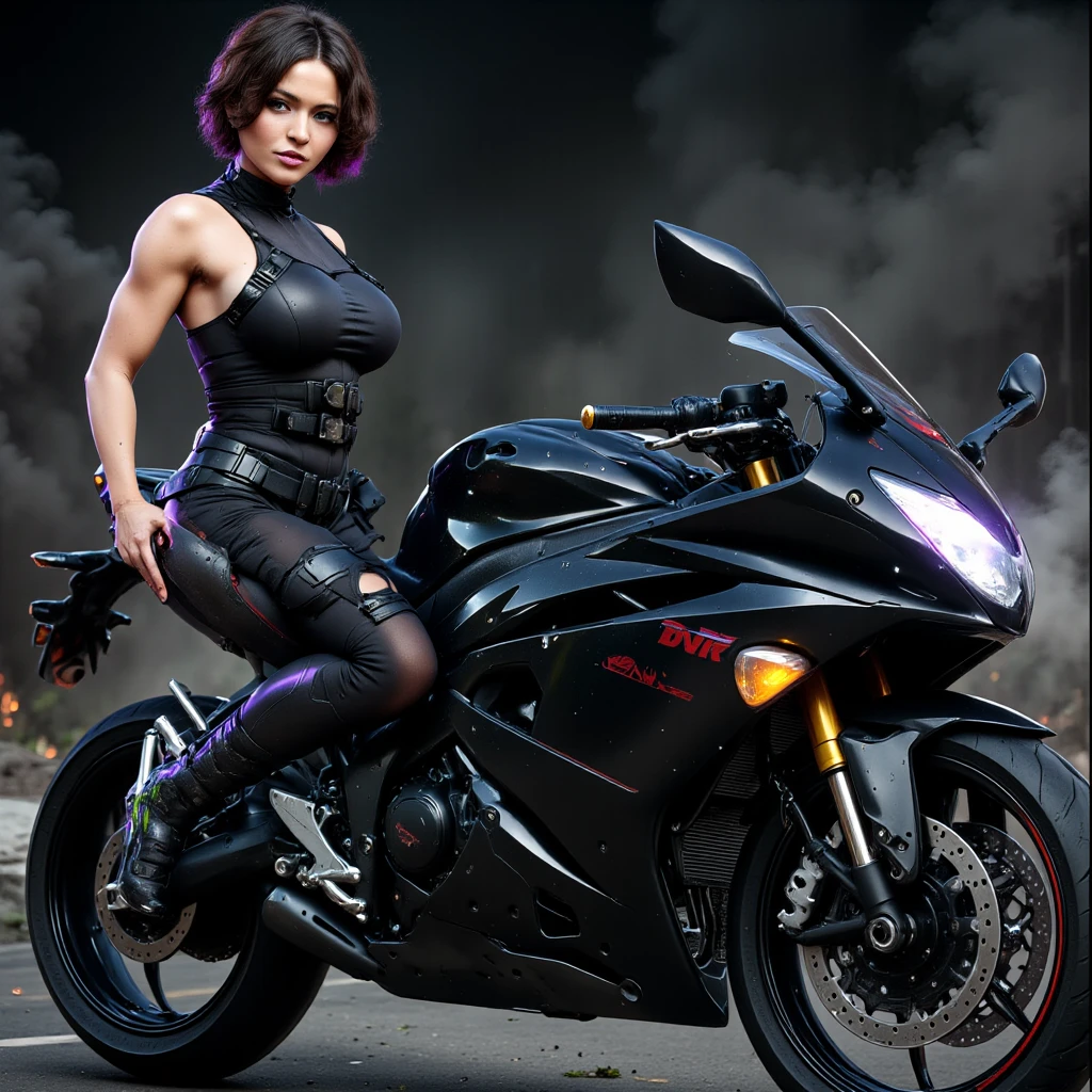 (android:1.2), (realistic skin:1.6), fair skin,
human body, mechanical arms, bodysuit,
with neon lines linking on the clothed, tiny glowing lines,
the muscle like lines of the mocha 8K,
Alita Battle Angel movie style,
8k,((ultra realistic details)), masterpiece,extremely delicateand beautiful,wallpaper,realistic,(photorealistic:1.4),finely detail, masterpiece, best quality, ultra sharp, metal, intricate, ornaments detailed, cold colors, egypician detail, highly intricate details, realistic light,