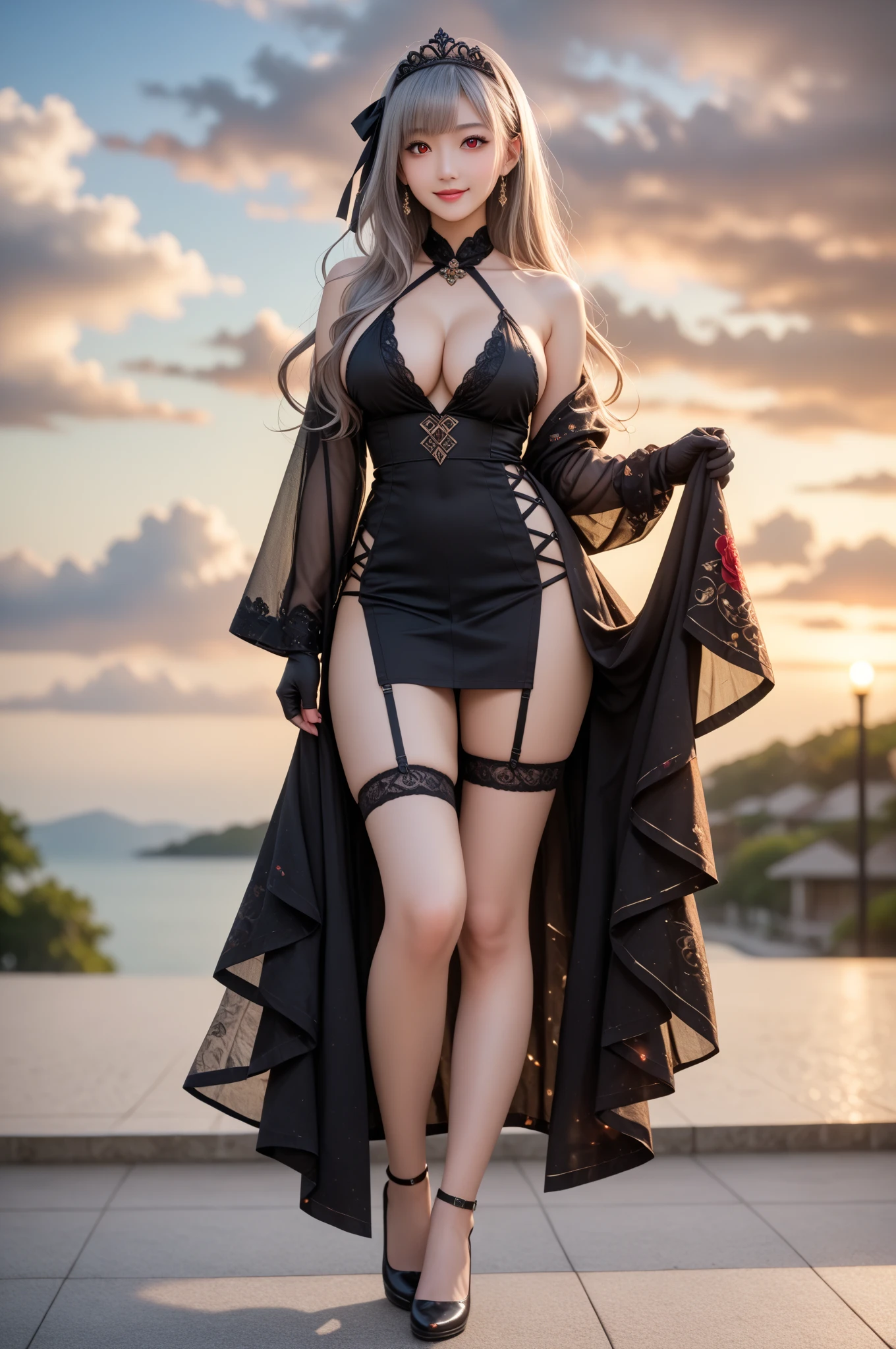 ((loli:1.2,6 years old:1.2)),(random spread legs pose),(random sexy clothes),(Thin type:1.8),(large breasts),(random hairstyle),(Highest image quality,(8K), Ultra-realistic, Best Quality, High quality, High Definition, high quality texture, high detailing, Beautiful detailed, fine detailed, extremely details CG, Detailed texture, realistic representation of face, masterpiece, presence)