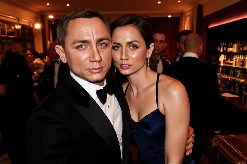 candid photograph of (woman and man together)S383_ValeryKaufman wearing formal wear,((embracing)) Ukrainian President<lora:Zelenskyy2:0.7>zelenskyy,(3/4 shot),(slight smirk),Kyiv string quartet in the background