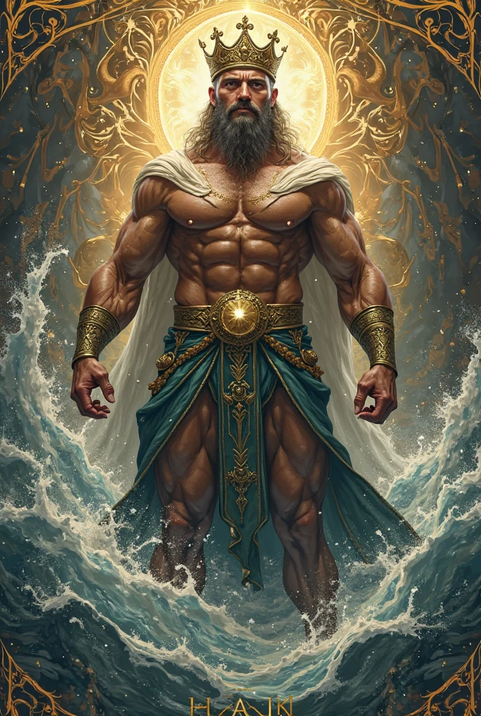 To create an image with the theme of Greek mythology, you could depict Zeus on Mount Olympus holding his lightning bolt, Medusa with her snake hair and petrifying gaze, Hercules battling the Lernaean Hydra, Poseidon emerging from the sea with his trident, Athena in her armor with an owl by her side, or Prometheus bringing fire to humanity against a mountainous backdrop.