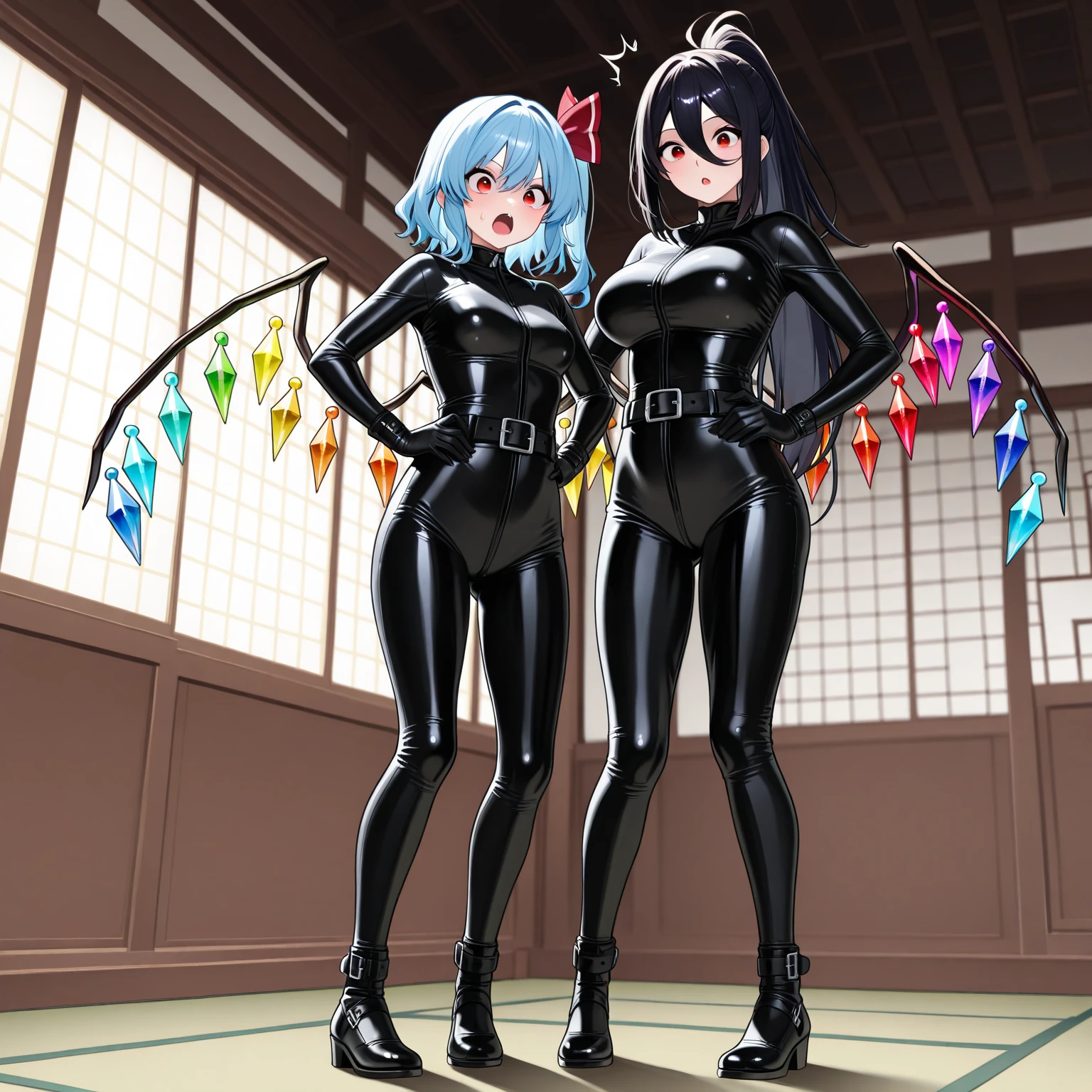 Japanese girl、Close-up of a girl in a black leotard、Black glossy leotard、Black boots、Saiyan Girl, wonderful, Nano Girl, Female body type, Inspired by Hiromu Arakawa, Anime Manga Robot!! Anime Girls, Fubuki, Full Body Suit, by Hiromu Arakawa、wonderful, silk, Beautiful and attractive anime teen, Anime Girls of the future, tears,Drooling,Pee,Sweat,Tongue out,incontinence,Peeing,Mouth open and tongue out,Estrus,Eyes wide open,Estrus,Blushing,Nipples are erect,Face is hot,Lust、Mouth wide open and tongue sticking out、incontinence、My crotch is wet、Crying face、Drooling