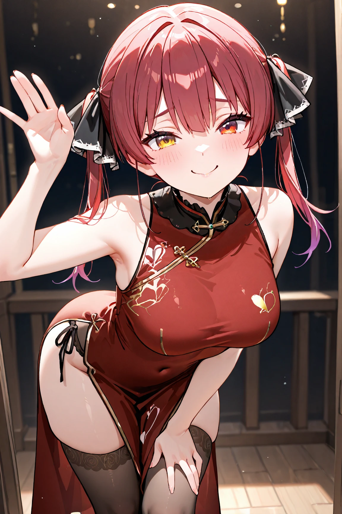 white liquid pours out from pussy and penis, red blush on face, orange eyes, k-pop idol face