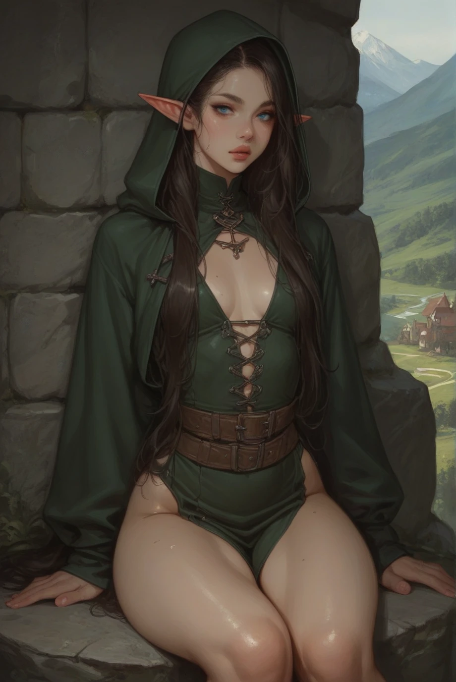 (photo Realistic:1.4), (hyper Realistic:1.4), (Realistic:1.3), best quality,(Wounded),(corpse),breastplate,pussy,killed female knight,15 years old,slender,in the forest,from above,Detailed skin texture,feet,Dirty Skin,Spread your legs,Fall down,looking up,cum in pussy,half naked,Falling on one&#39;s back,Small breasts,After the Battle,Fallen,Late Night,