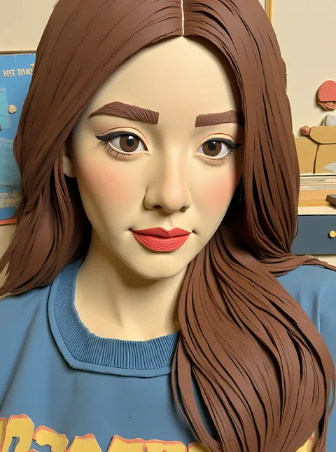 Multi-layer paper art