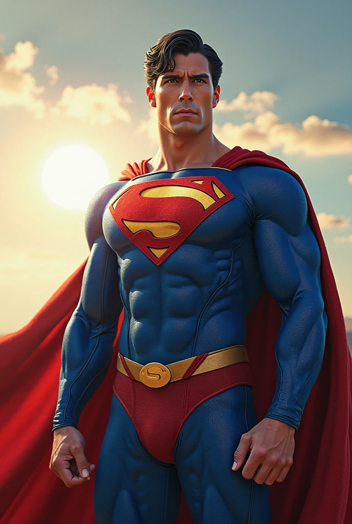 superman, shirtless