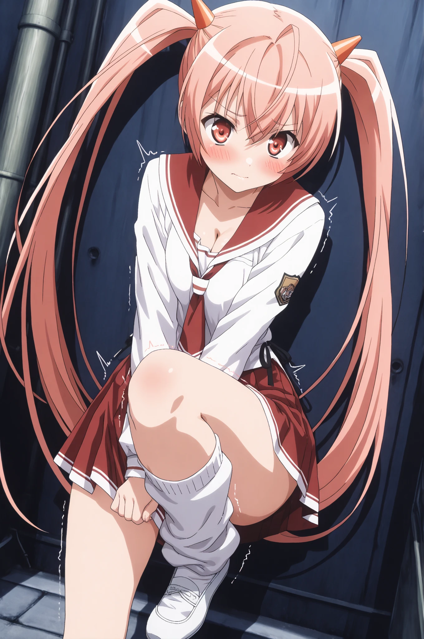 (Browsing Caution:1.5), (Realistic, photo Realistic:1.2), ((highest quality)), Shift the center of gravity backwards, Quite Embarrassing, Beautiful facial details, Real human skin, Gentle expression, Front view, Angle from below, Realistic, photoRealistic, whole body, thin, very cute, Small breasts, blue eyes, Semi-long hair,Black Hair, Braided hair, Lying down, Wide-open legs, Elevate your legs, White costume, Bunny girlの耳, Bunny girl, Half ???????, Wet body, Sweat, Under the chest, Embarrassing, Blushing, Cleavage, octopus, sunlight, Tentacles, Sex, (raped by Tentacles:1.2), Constraints, Spread your legs, (Vaginal with Tentacles inserted:1.4), Creampie, Show your chest