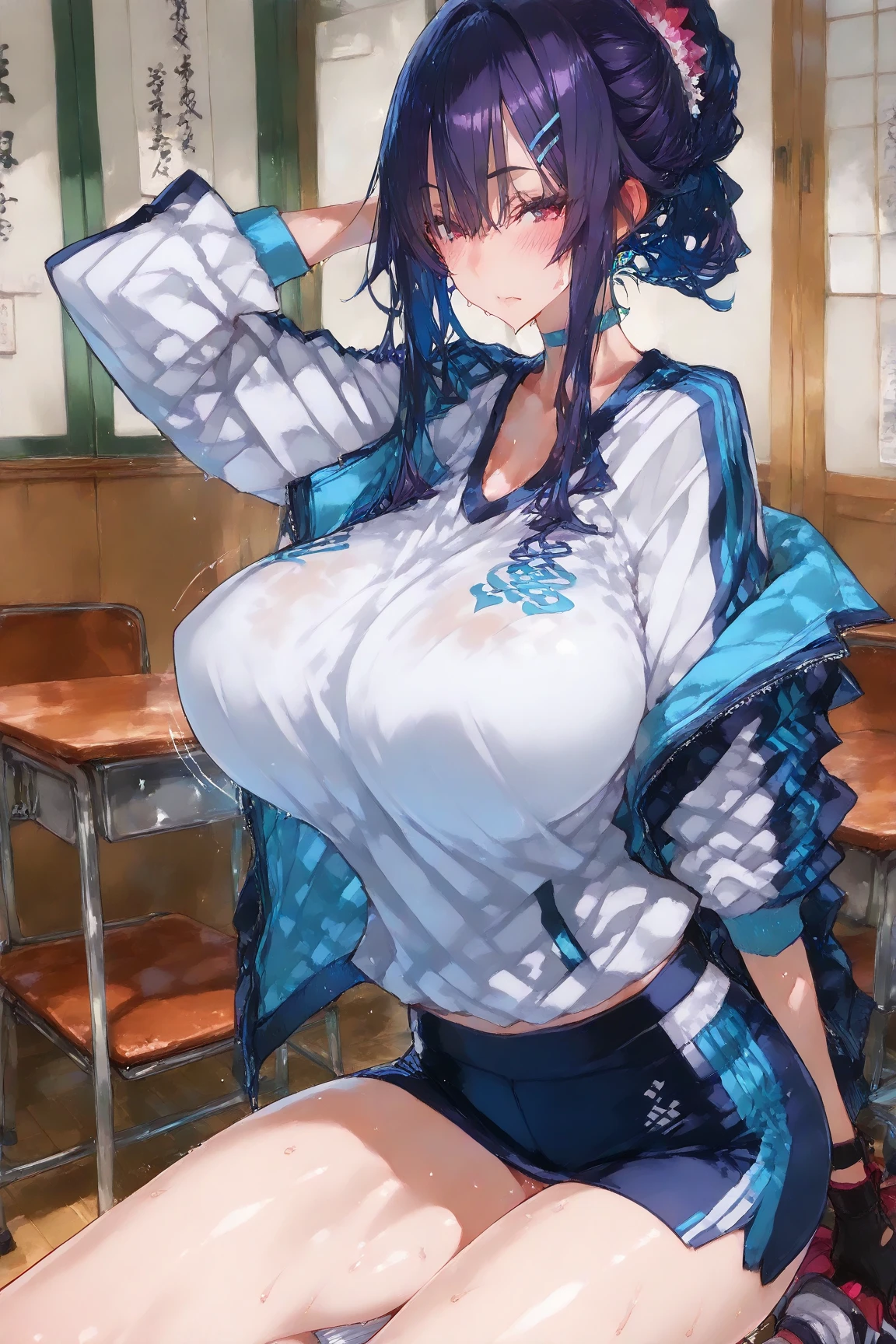 Sexy hot high school girl big size large giant huge huge tits
