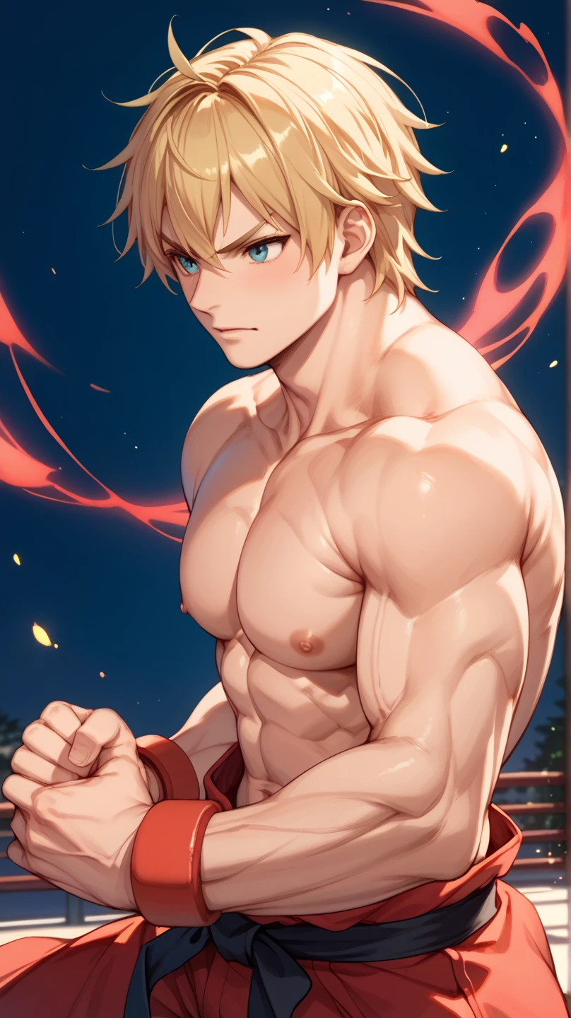 Anime guys shirtless