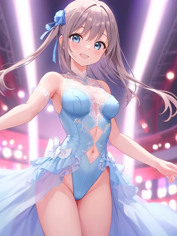 A girl，Long hair, Bangs, Orange Hair, Hair between the eyes, (Red Eyes:1.5),  (Large Breasts:1.2), 
rest  锁骨, Wedding dress，veil，wedding，White Dress，Flowers，The skirt is broken，White socks，Tights，White knee socks，
Looking at the audience, whole body,
indoors, church，permanent，permanent，
rest (masterpiece:1.2), best quality, high resolution, Unity 8K wallpaper, (illustration:0.8), (Beautiful and delicate eyes:1.6), Extremely detailed face, Perfect lighting, Extremely detailed CG, (Perfect hands, Perfect anatomical structure),