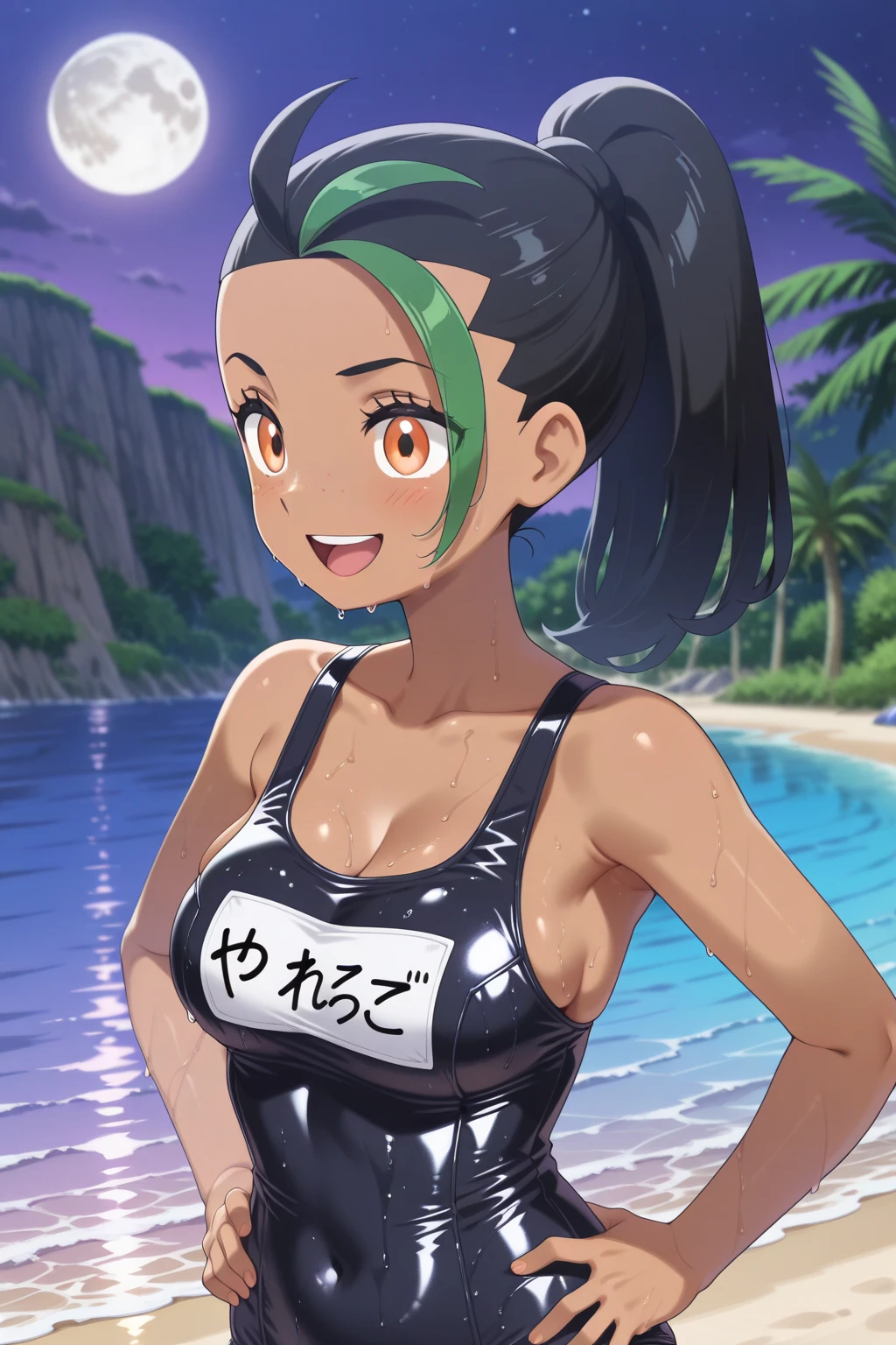 (((1woman))),(((solo woman))), Photo of a indonesian female teacher with saggy breasts, (((((diving))))) & (((catching the ball))) in the middle of(soccer field), 40yo,busty body, tall body, tanned skin, dimples, light, detailed face, embarrassed face, ((looking disgusted)), ((very angry)), (dissapointed), ((hands up)), Perfect breasts, big breasts, natural breasts, big nipples, G cup, (((brown hijab))),(((glasses))), (nude), (((torn_bra:1.2))), (((cotton panties))), (((goalkeeper gloves))), (sweat:1), (wet)