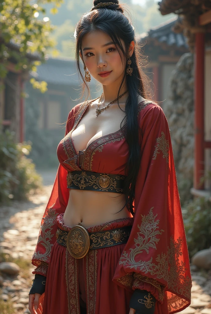 elvish　エロ　Best Pose　tits out　porn　Traditional costumes　shorts　underpants　Looking at the camera