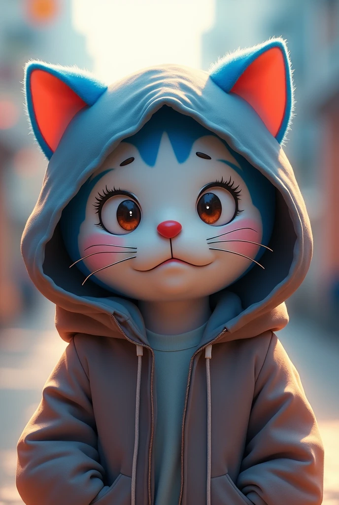 a Hello kitten is standing with her hands in her pockets, Hello kitten, Sanrio, kitten, Hey, Hello, miffy, Iconic Characters, Doraemon, by Kinichiro Ishikawa, By Kōno Michisei, Written by Zhongyuan Nantianfang, 2D, 2 days, , By Hiroyuki Tajima