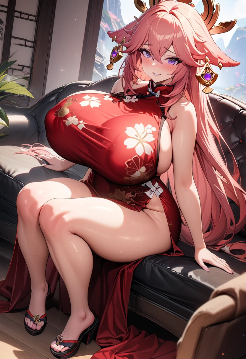 masterpiece, ultra-detailed, best quality,1girl, 18yo, beautiful girl,BREAK,(鎧:1.8),(underboob,voluptuous bust:1.5),(Gaunt , thin waist:1.4),BREAK,(rolling eyes,Looking up,narrowed eyes:1.5),(open mouth,tongue out:1.5),(blush:1.6),