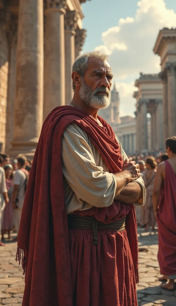 Years later, in Rome, Peter was arrested and sentenced to death for his faith. As he faced crucifixion, he requested to be crucified upside down, feeling unworthy to die in the same manner as his Lord. And so, Peter, the rock of faith, gave his life for the One he had once denied.