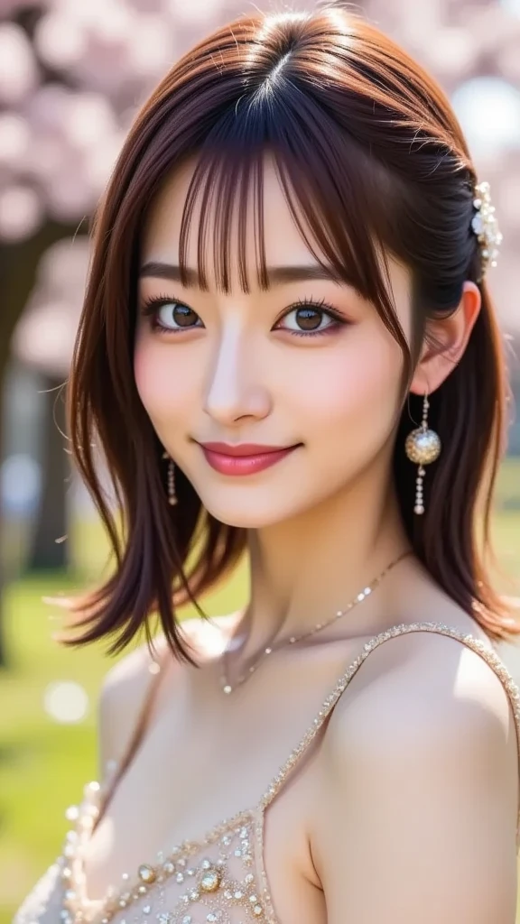 Masterpiece, high quality, high resolution, 8K, Skinny Japanese woman in a costume of Yang Guifei, beautiful face, makeup of Yang Guifei, detailed face, detailed eyes