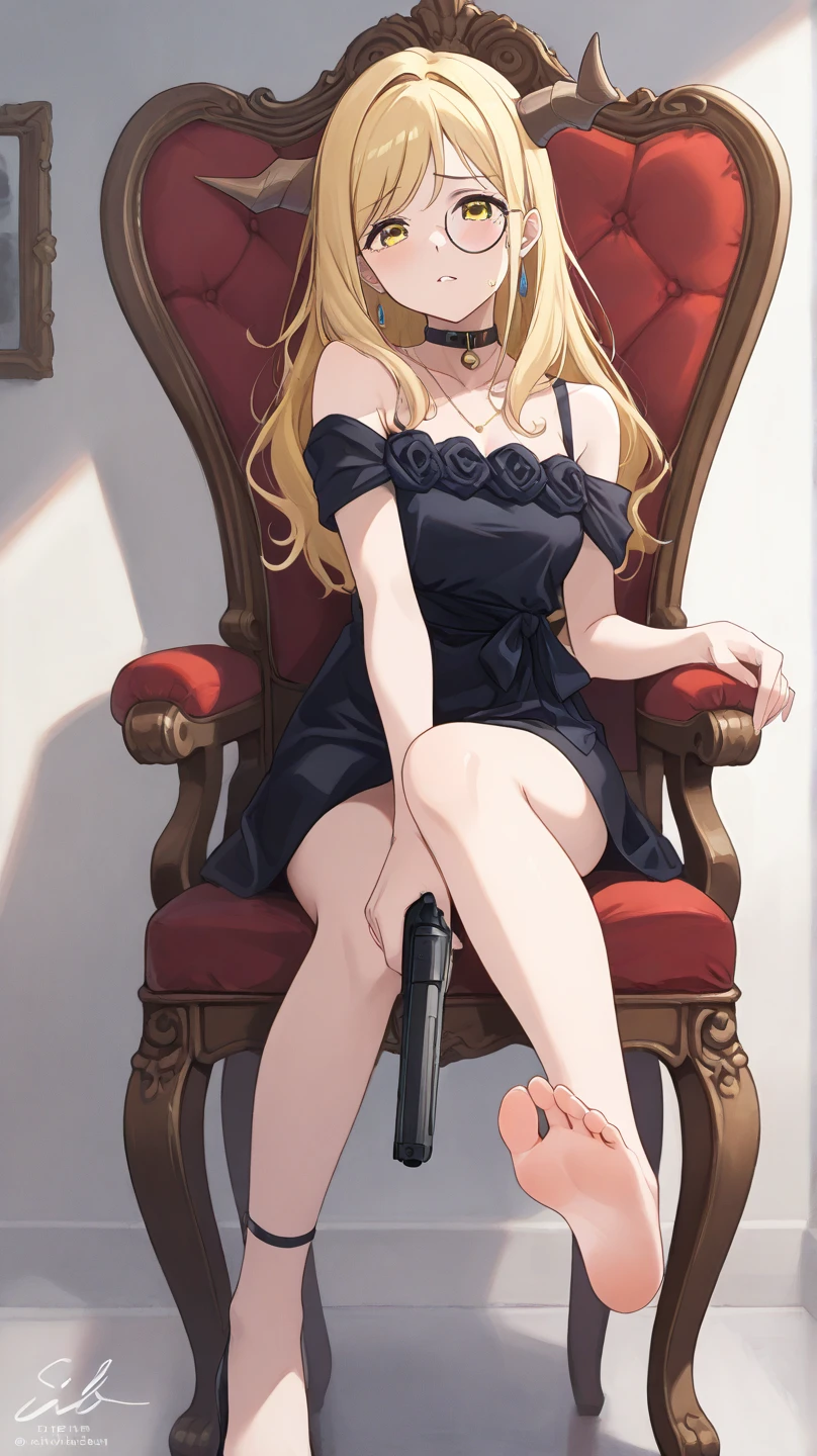 (masterpiece:1.5)),((Finest quality)),(Ultra-high precision),8k picture, Top quality anime, Highest level of resolution, sharpness, babydoll trimmed with lace, restrained, shackles, rope, full body shot