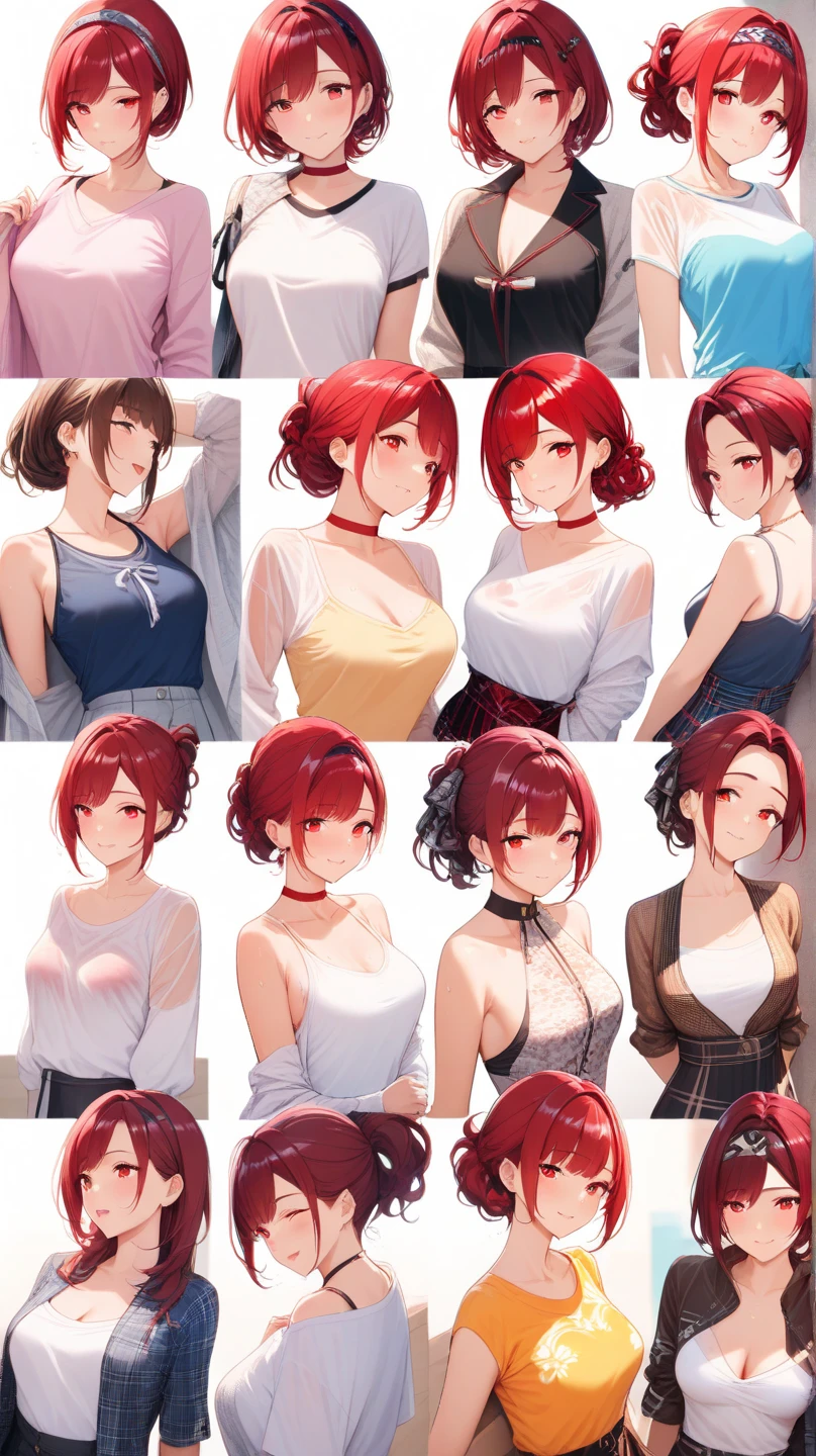 1girl, red_hair, green_eyes, huge_breasts, sweater, solo, upper_body, ponytail, profile,  <lora:PonytailHeight:-2>, masterpiece, best_quality, detailed_face, detailed_eyes, highres, beautiful, detailed, absurdres,