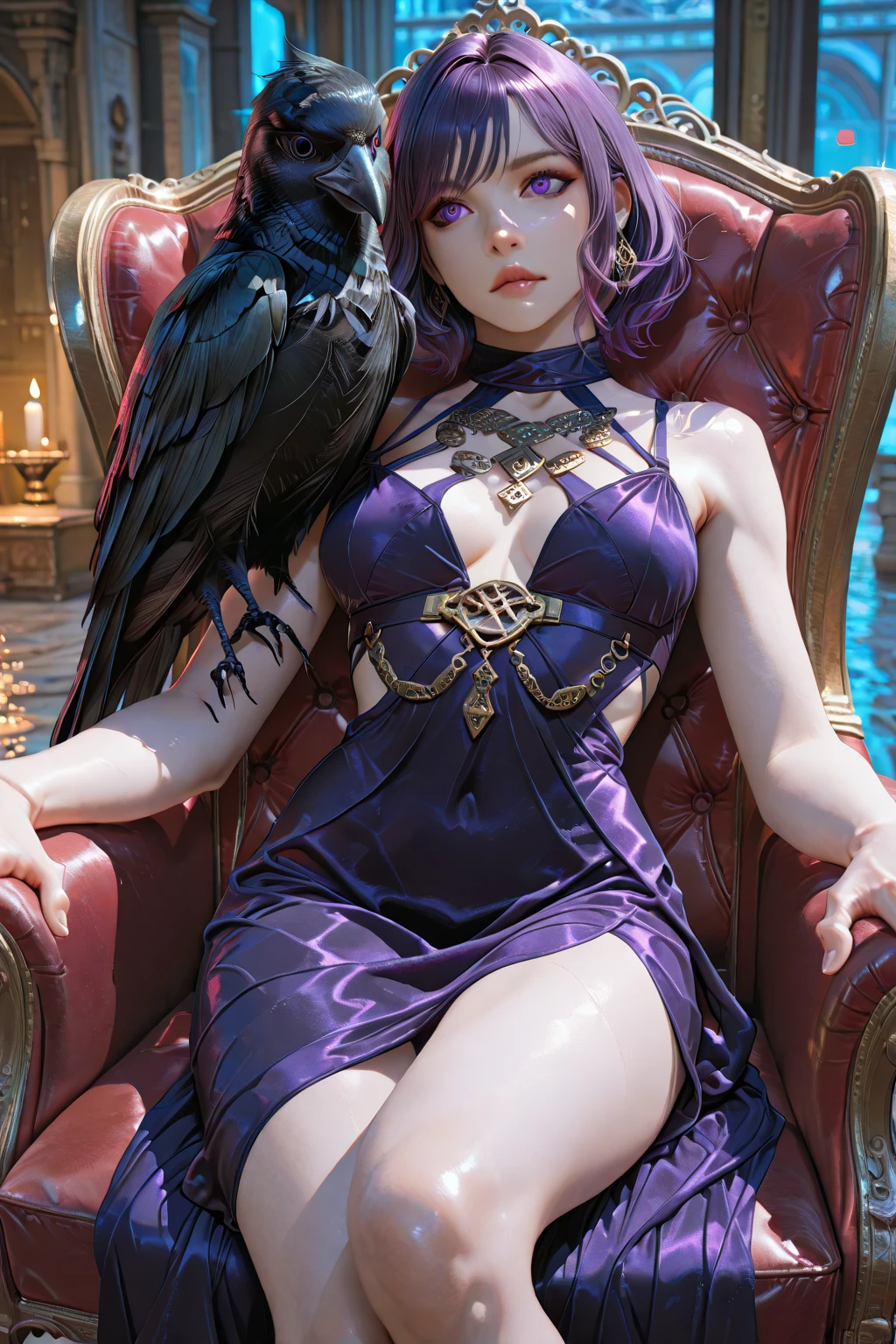 Dark style、Succubus、Devil's Daughter、Bat Wings，(((Demon Hornlack-rimmed round glasses))))、(((Colossal tits)))、(Devil's Tail),（Woman lying on bed）1 girl, Silver hair, striated hair, Bangs, Blunt bangs, Long hair, Pink hair, aqua eyes, longeyelashes, Purple eyes, makeup, Smile, Parted lips, Realism, Verism, surrealism, depth of fields, One-person viewpoint, retinas, masutepiece, ccurate, Anatomically correct, Textured skin,（Coarse short sweater）Floats off the shoulders、off shoulderlack tight skirt（（Full Body Angle））、stick out buttocks）、（shapely breasts,)、((sexypose)))、(camel's toe), tongue、Vaginal orchids、Runny Vaginal Discharge、Blowing tide、Very beautiful breasts、Grasp your breasts with both hands、sexual excitement、 Expressions、shinny skin。realisitic、(Kpop Idol)、Medium Hair、(Pink blush)、(illuminating)、(solo)、dynamicposes、((erectile nipple))、(Puffy eyes:1.２)、 (Slim legs)、erotick