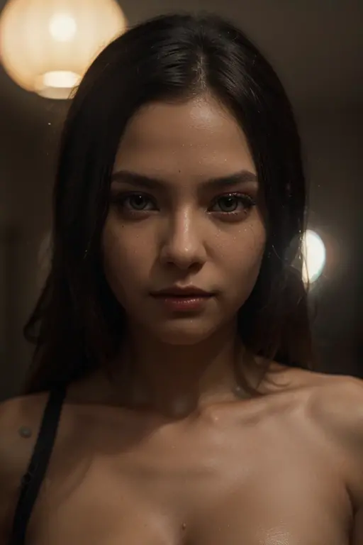 "(The best lighting, oscuro, dramatic),(Mujer alien, Hellraiser, triste, Cicatrices, , sexy, cerebro, sangre, una rata dentro de la cabeza, terror.),(ojos rojos, calaveras). morning light.