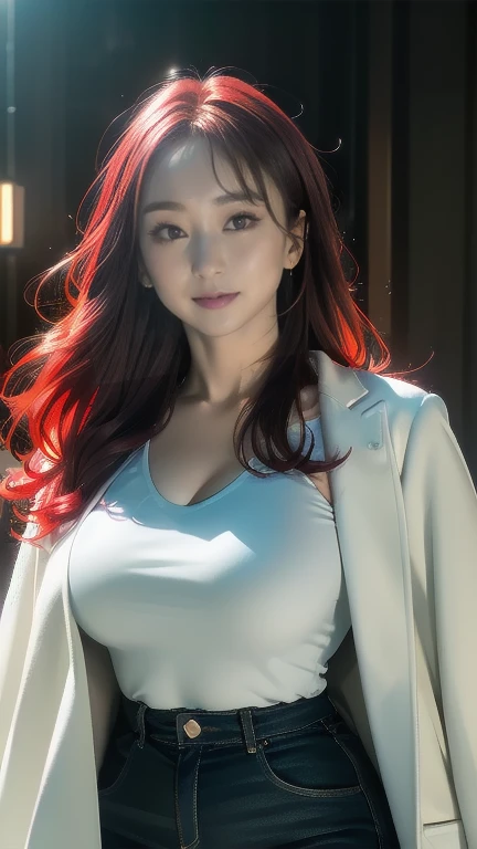 best quality, tmasterpiece,Ultra-high resolution,Clear face,(Reality:1.4),ferpect lighting,(upper body photo:1.5), (photorealistic:1.50), anime wallpaper, Guviz style artwork, cover-up fantasy up to magic , by Yang J, Guviz, beautiful artwork illustration, beautiful digital artwork, beautiful digital illustration, Li Song, beautiful anime portrait, art style in Beauvot, 1girl,blurry_background,looking_at_viewer,standing on the stage,
SukunaFem,long hair,pink hair,red eyes,large breasts,facial marks,white short kimono,