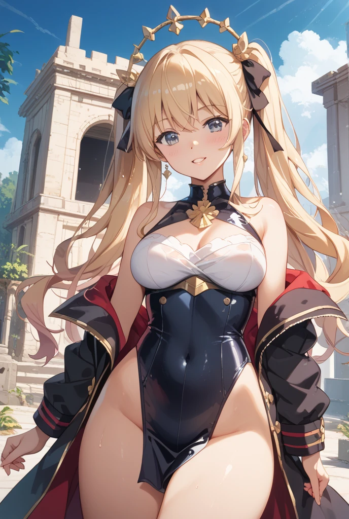 girl, Highest quality, masterpiece, Big , are being sucked, Nipples being sucked