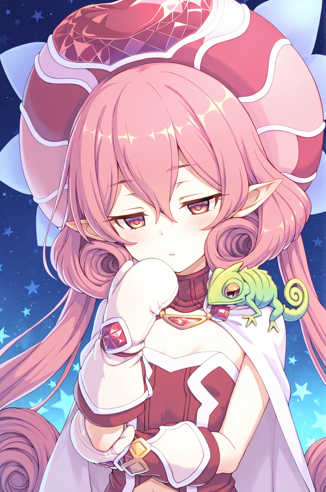 anime girl with pink hair and a purple dress holding a pink octopus, Fine details. anime. Tentacles, some Tentacles are touching her, Tentacles around, covered with Tentacles, Humanoid Pink Woman, splash art anime , digital art on Pixiv, Pixiv, From the Azur Lane video game, anime fantasy illustration、Tentaclesが女性期に挿入されている、Tentaclesが乳首に吸い付いている、Woman panting、A woman is enjoying herself、rape、Being tormented、Tentaclesは全て敵、Erotic