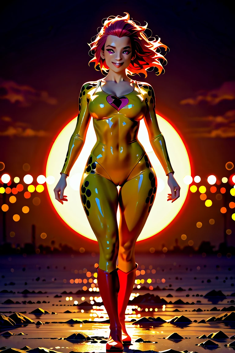 (best quality:1.33), (masterpiece:1.42), (detailed:1.15),
photoshoot of amazing the CheetaraQuiron character, 1girl, facepaint, skintight bodysuit, makeup, leotard, upper body, abs, muscle legs, looking at viewer, rampage
<lora:quiron_Cheetara_v2_lora:0.67>