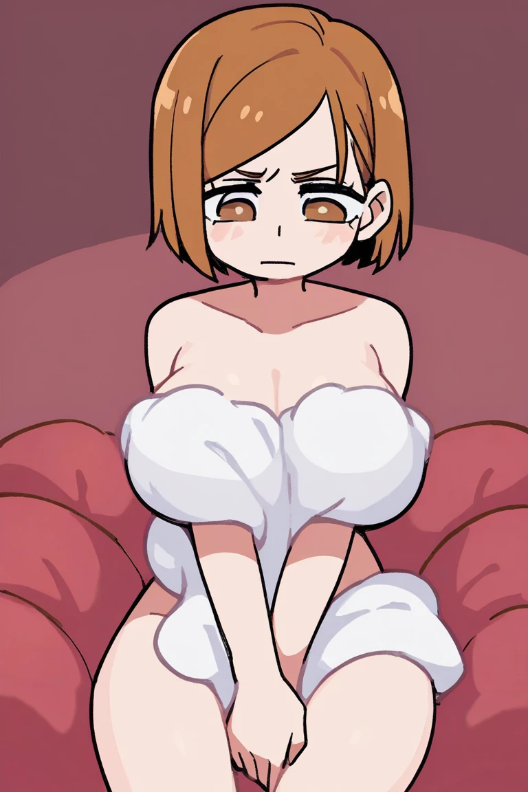(Perfect body),highest quality,16k,(Browsing Caution)、Anime Screen Capture、25-year-old female、(((Forehead)))、((blush)),((Bobcut)), ((Brown eyes)),Thick and tight,((Brown Hair、Split bangs、Asymmetrical bangs)),Sweat,(((Hands behind the body、Swollen nipples))),(((Sitting on the floor、Spreading her legs))),Valletta,(White bodysuit),(Pink ruffled mini skirt),(Light blue striped panties),(White knee socks),(White gloves),((Panty shot)),The wind blows up my skirt、Big Ass,Huge breasts、blush、Looking at the audience,((surprised、Are crying、:d)),(((Put the headset on your head))),(surprise),On stage、((Idol)),((1 girl)),(Pink bow tie)