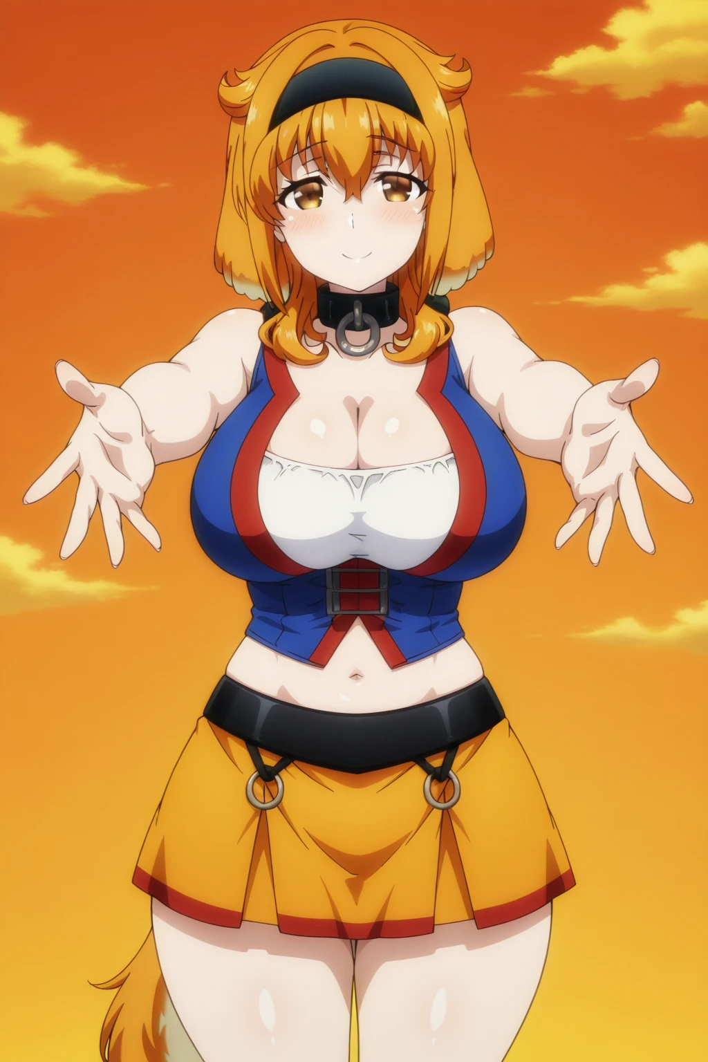 masutepiece, Best Quality, Solo, 1girll,Looking at Viewer, Cowboy Shot,Colossal tits，Robin mask with glamorous body
