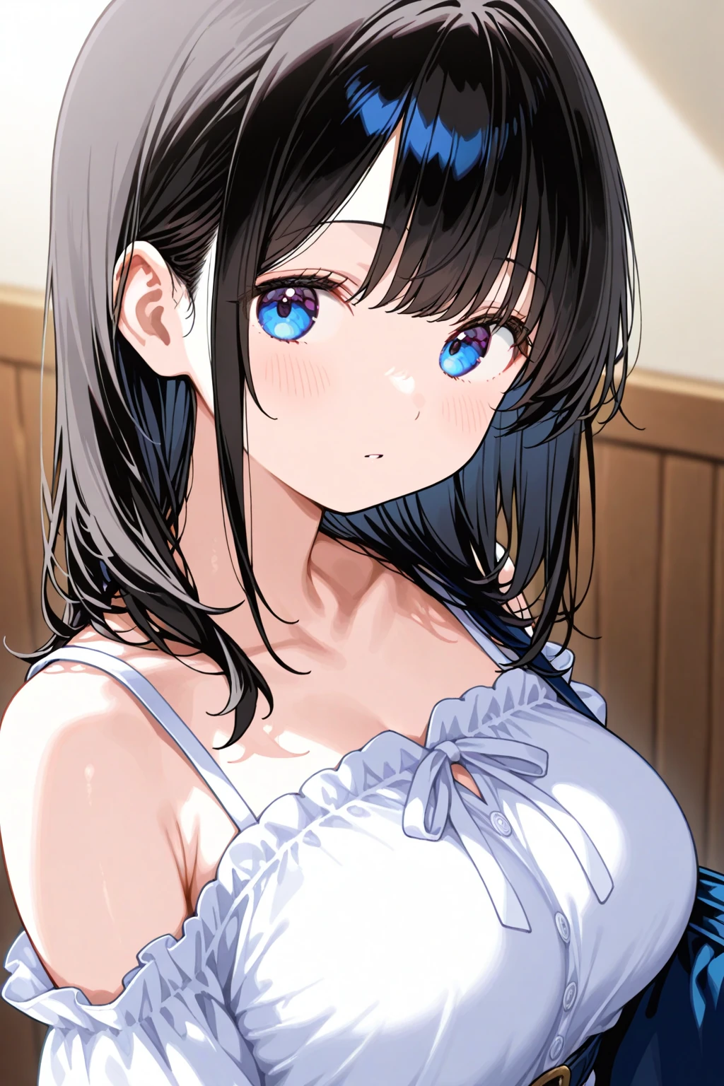 masterpiece, highest quality, (anime screencap:1),(shape), cute,(simple:1), (anime:1.2),Solo Sharp Focus, 1 girl, cleavage,looking at the viewer, Japan,goldbathroom,(nude:1.3), Completely naked,(NSFW:1), (medium breasts:1.1),,(hold 1'thighs:1), (liar:1.2),,twintail hair,puffy eyes,,in the evening,small nipples,twintails hair,