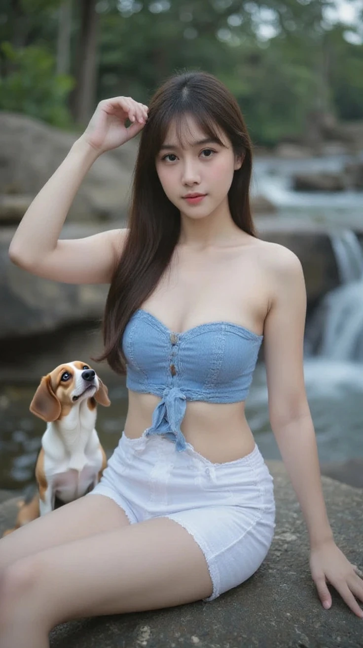 1
arafed asian woman in a gray tank top and black shorts, sexy girl, with beautiful exotic, asian girl, 18 years old, sexy :8, asian, 2 2 years old, girl next door innocent look, beautiful asian girl, 1 8 yo, short body, 21 years old, very seductive pose, profile shot, 2 4 year old female model