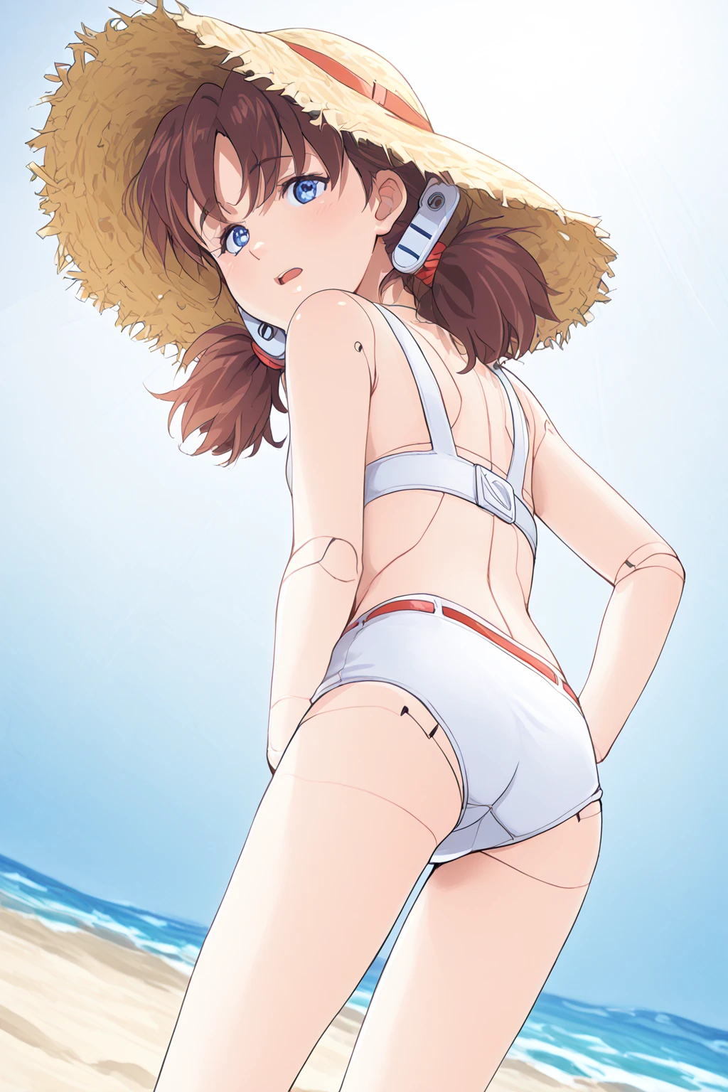 {{{nsfw}}}, {{{masterpiece}}}, {{{best quality}}}, {{ultra-detailed}}, {illustration}, {{an extremely delicate and beautiful}}, ((nude, Completely ?????:1.4)), 1girl, (resna, brown hair, braid, blue eyes, medium breasts), sad smile, (from side), cowboy shot,