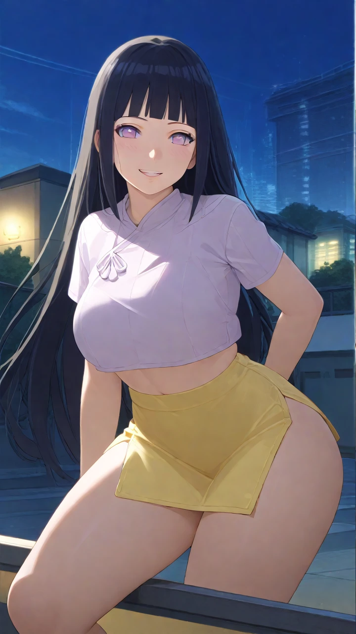 Japanese High ,Wear a short pleated skirt 、Silk panties sticking out、Panty Shot、Focus on panties、Soft skin、ponytail, Japanese Girls, 8K, Huge breasts,Full Body Shot、 highest quality, masterpiece, Realistic, Photorealistic Super Detail, One Girl, cute, Best Smile, Beautiful Eyes, Long Hair, Perfect Face,Full Body Shot