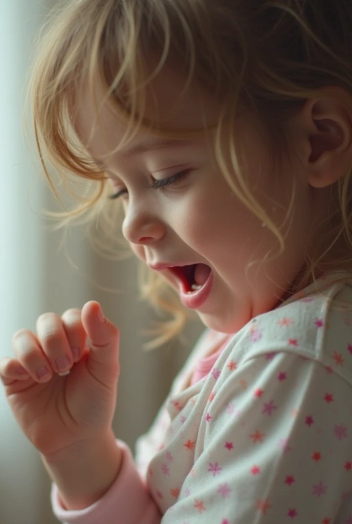 A child waking up