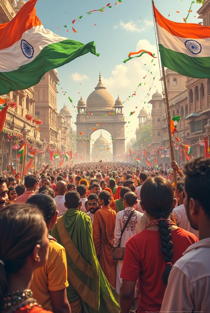 Happy independence day India.

