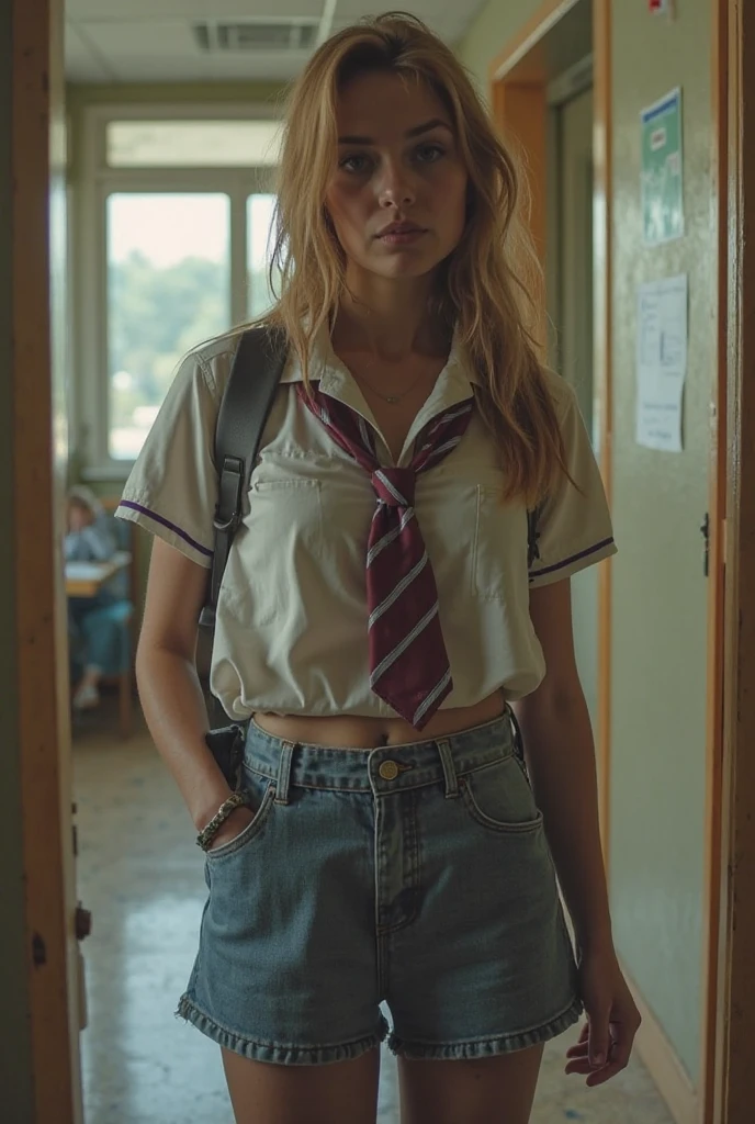 school uniform, orgasm, ecstasy, Constraints, Erotic