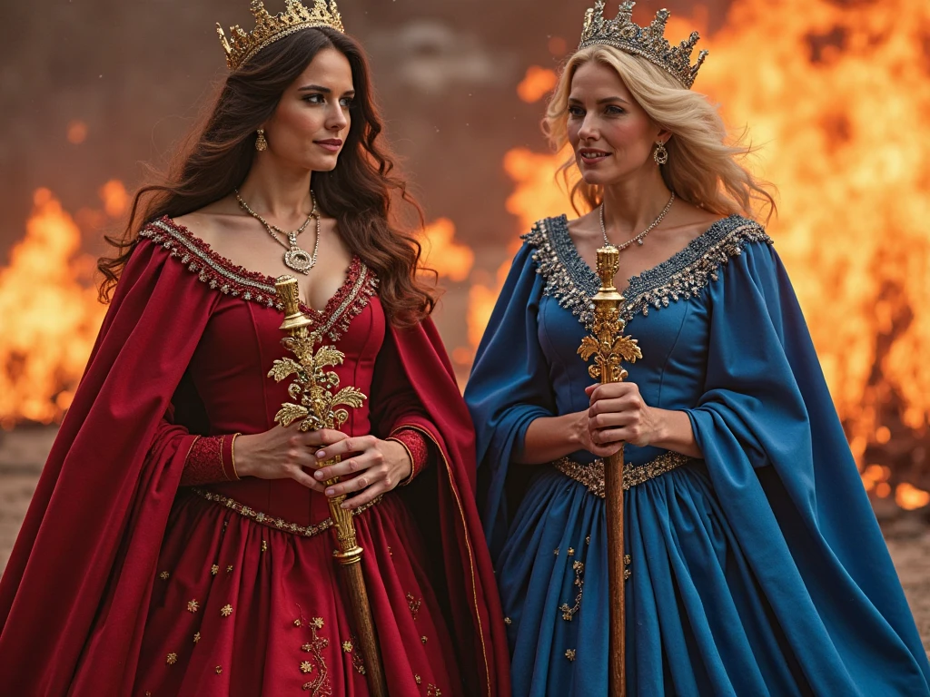 (masterpiece, best quality:1.2), ultra-detailed, medieval castle room, full body photo EdobMWC costume14 a Woman, exposed cleavage, (realistic:1.5),  <lora:EdobMedievalWomanCostume_v1.0:1>