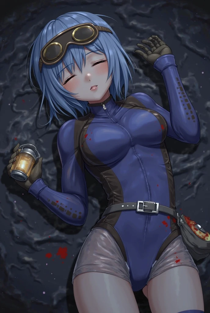 Animation worksAnimation worksMasterpieces,largely、high quality, Unreal Engine, Ultra-high resolution, Very detailed丸い胸, Medium Bust 1 person, Waist, thin,(Muscular:0.9)
actress,
ring, curl, Green Hair, short hair, Asymmetrical clothing, tights, sash, One-handed gloves, One Sleeve, Thigh-high holes, Holding a sword, . Anime Style, Key Point, Energetic, Studio Anime, Very detailed、 My life is about to end. Broken equipment. On one knee. Under enemy attack.The tights is torn to pieces.、(((There is a wound on the arm、the presence of wounds on the chest、There is a wound on the abdomen、There are wounds on the legs、Bleeding from the wound:1.5)))、Kneel、Costumes are according to LoRA