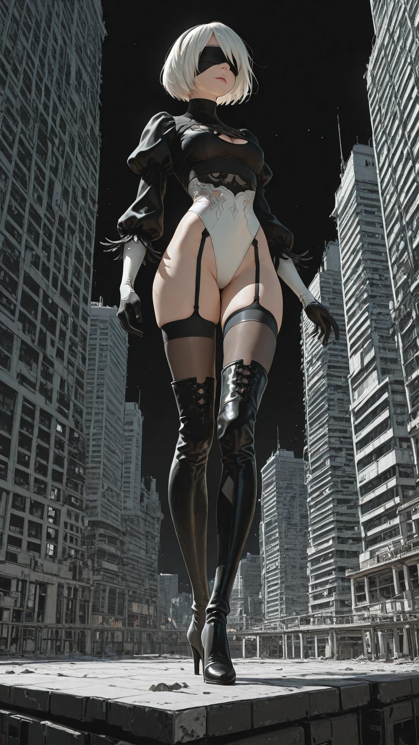 (masterpiece) fanged female spider demon, beautiful face, full body, in cyberpunk armor, legs in tight armor, (fine facial details) valkyrie warrior, cyberpunk style color scheme, ((intricate details, highly detailed)) 8K .