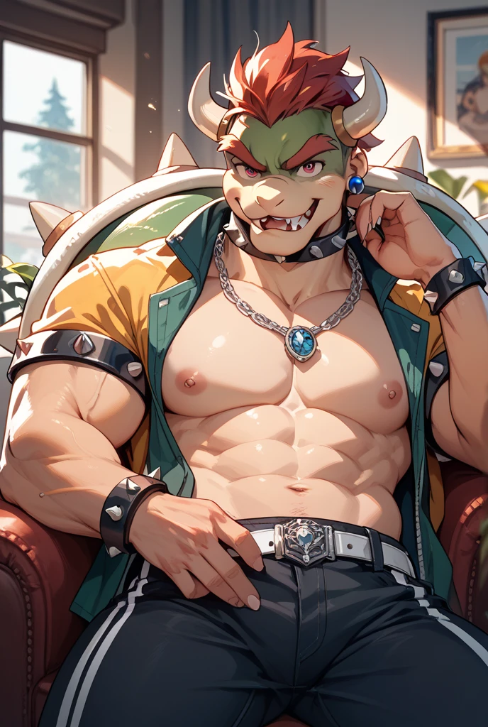 highest quality、Sexy Lizardman, Skimpy micro underwear、Lizard head、Sweat、Embarrassing、Gay、Mansion Background、Crotch close-up、cute、Leather gloves、Knee-high socks、Choker of Hearts、White Breath、Licking lips、Drooling、Obscene language、Obscene pose、Dirty Dance、Pink steam、、Covered in white slime、Man wearing panties、strip、cushion、Belly button style military uniform、Angle looking up from below