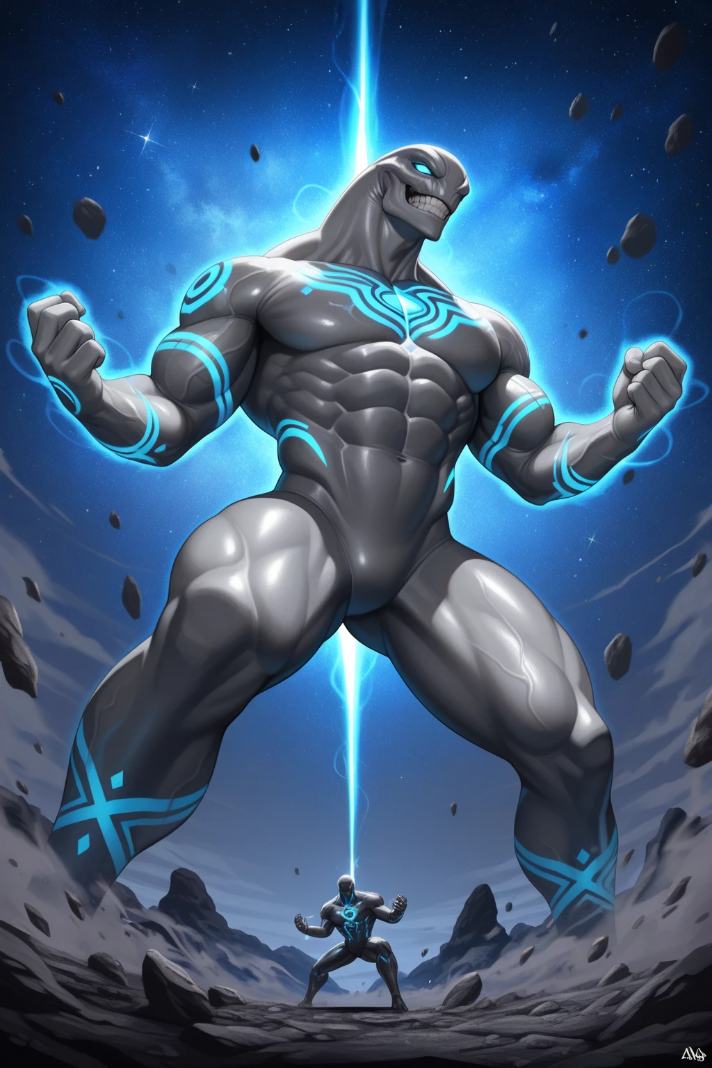 Thin macho　western black dragon　　abs　　　　　Hollow abs　　body suit　　thick arms　　　chest rig　　　、sweaty　　　skin glow　　profile　　Wearily　short of breath　　  　Chemo 　　Chunky breasts　Have a sleep on the floor 　blue eyes　Tired look　Glowing abs　Deep abdominals jacket　profile　One person　Jacket